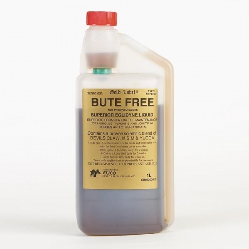 Gold Label Bute Free Gold 1L - Risley Saddlery - View #4